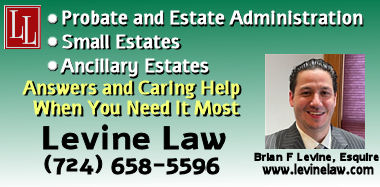 Law Levine, LLC - Estate Attorney in Forest County PA for Probate Estate Administration including small estates and ancillary estates